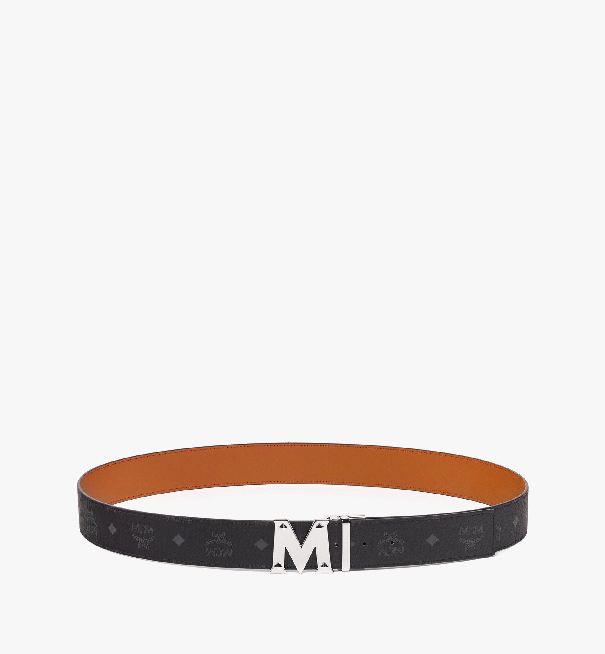 Men s Belts Buy MCM Reversible Belts in Visetos MCM SG